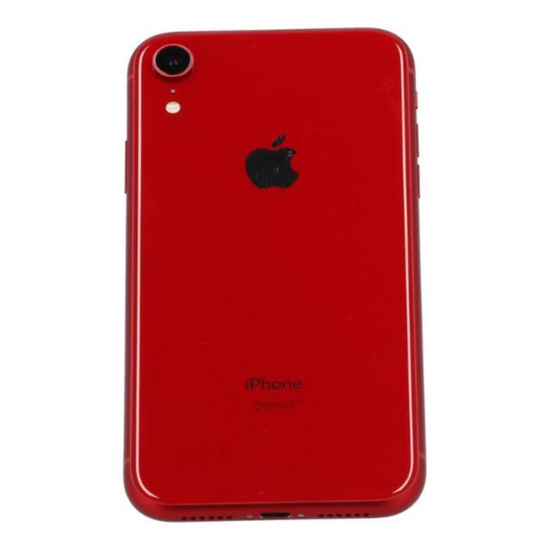 Apple SoftBank アップル/iPhone XR 64GB RED /MT062J/A/C6KXRAF7KXL3/携帯電話/Bランク/62【中古】 スマホ/家電/カメラのスマホアクセサリー(モバイルケース/カバー)の商品写真