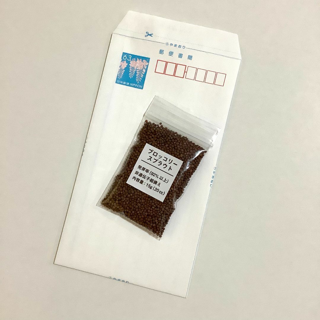 【4000粒】ブロッコリースプラウト 種 タネ　たね　20ml 食品/飲料/酒の食品(野菜)の商品写真