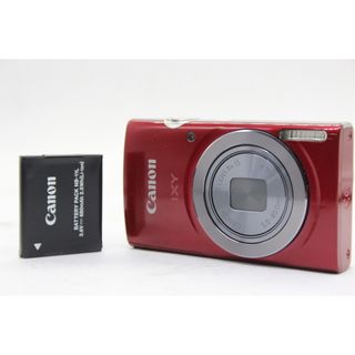 【返品保証】 キャノン Canon IXY 160 レッド 8x IS バッテリー付き コンパクトデジタルカメラ  s4845(コンパクトデジタルカメラ)