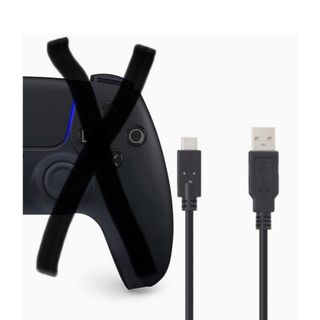 PS5用コントローラー充電ケーブル 3m 新品　amazom特典(その他)