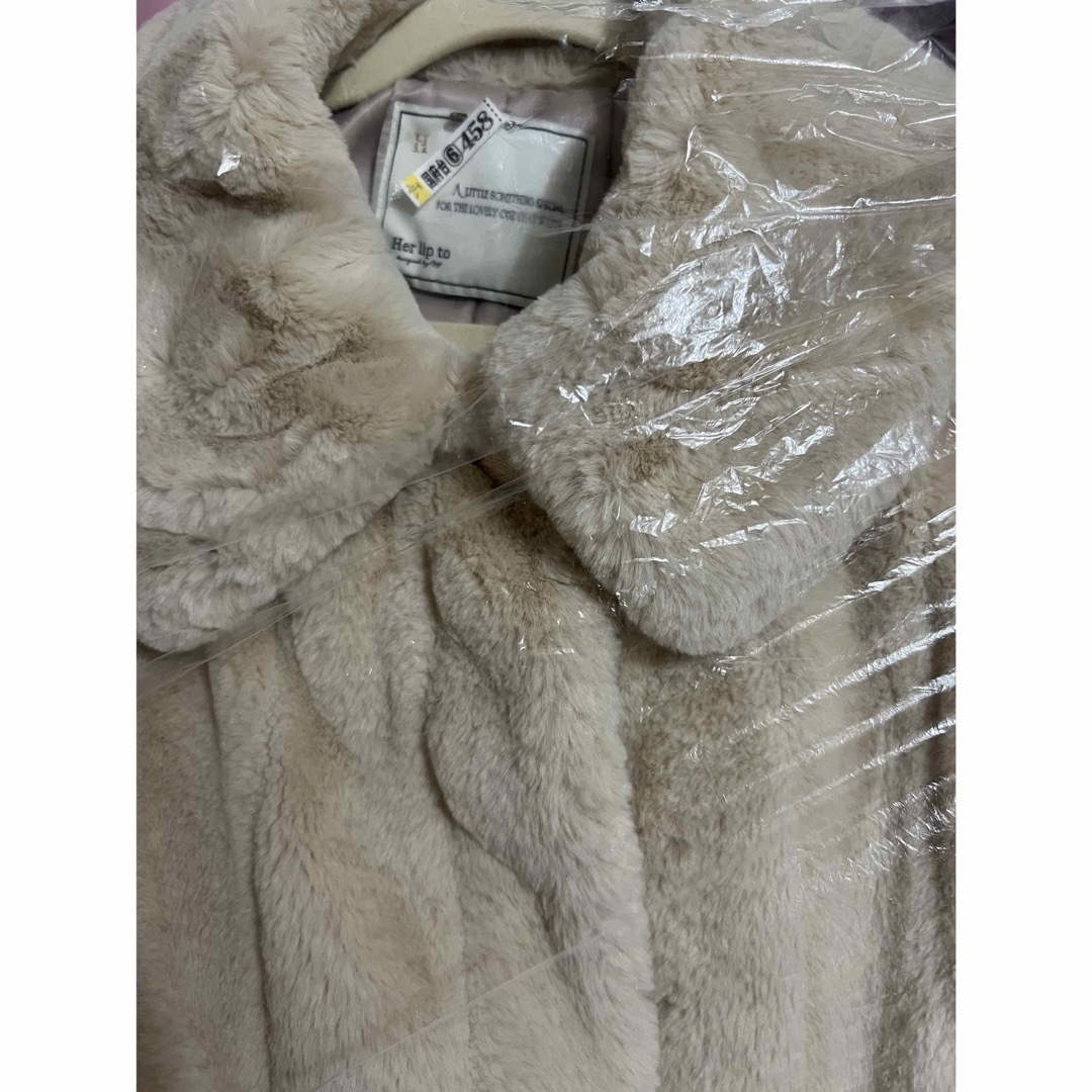 Her lip to Winter Love Faux Fur 甘く Coat Her lip to Winter Love Faux Fur 甘く Coat