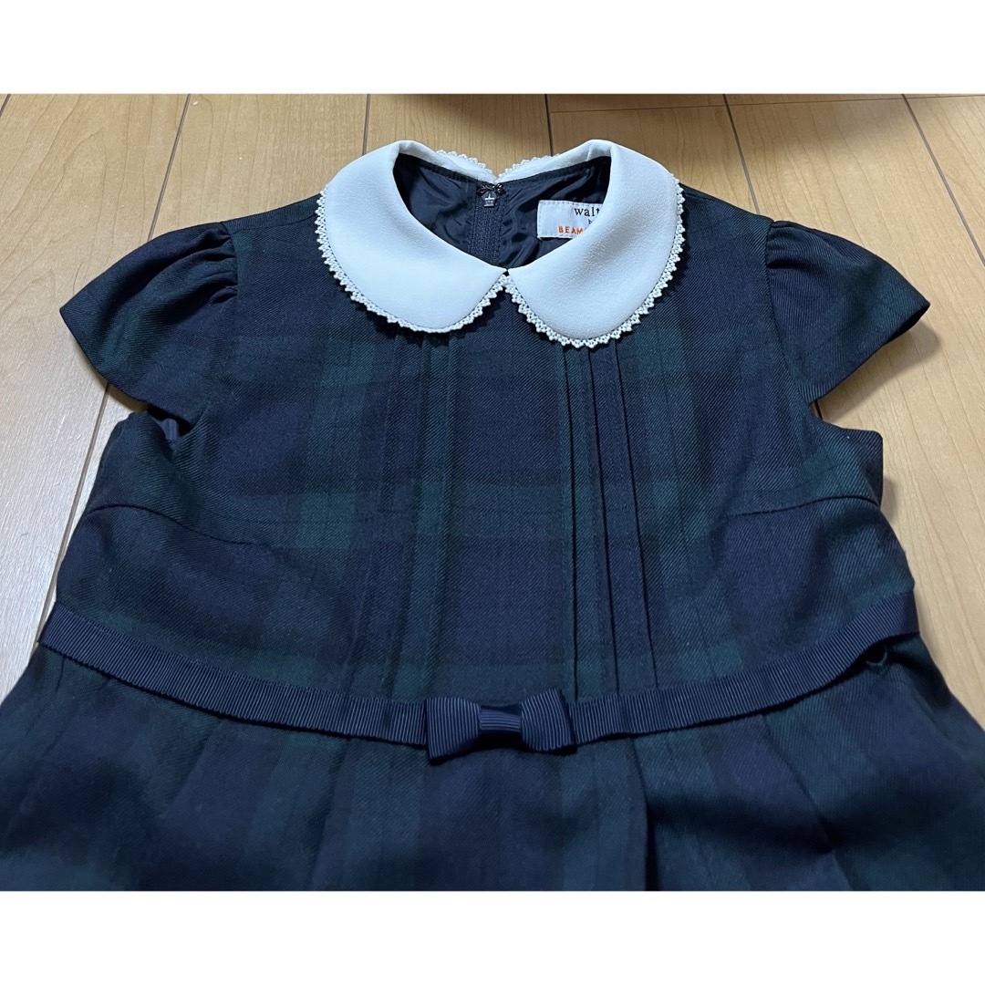 BEAMS DESIGN(ビームスデザイン)の美品waltzbyBEAMSDESIGN 120cm  ワンピース キッズ/ベビー/マタニティのキッズ服女の子用(90cm~)(ドレス/フォーマル)の商品写真