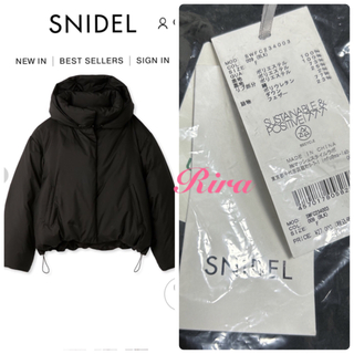 SNIDEL  ミドルフレンチダウン　大人気????完売カラージャケット/アウター