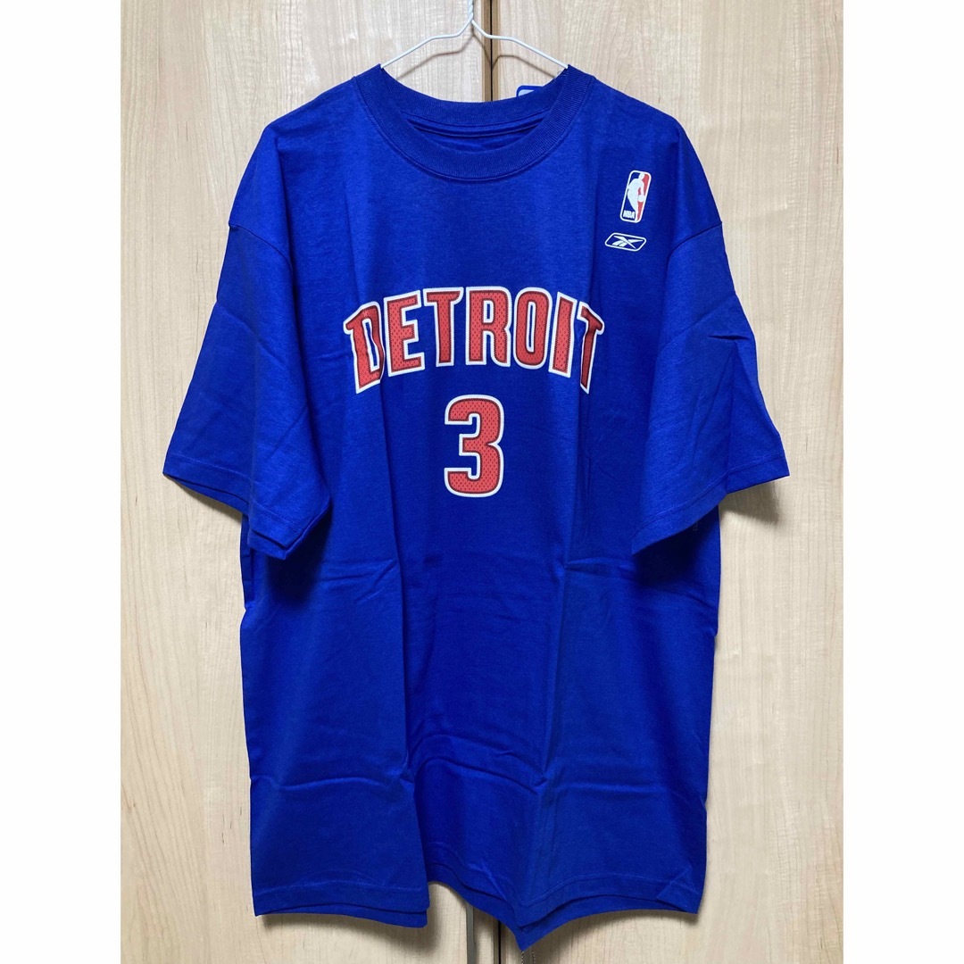 Reebok(リーボック)のReebok NBA AUTHENTICS BASIC TEE ベン・ウォレス② スポーツ/アウトドアのスポーツ/アウトドア その他(バスケットボール)の商品写真