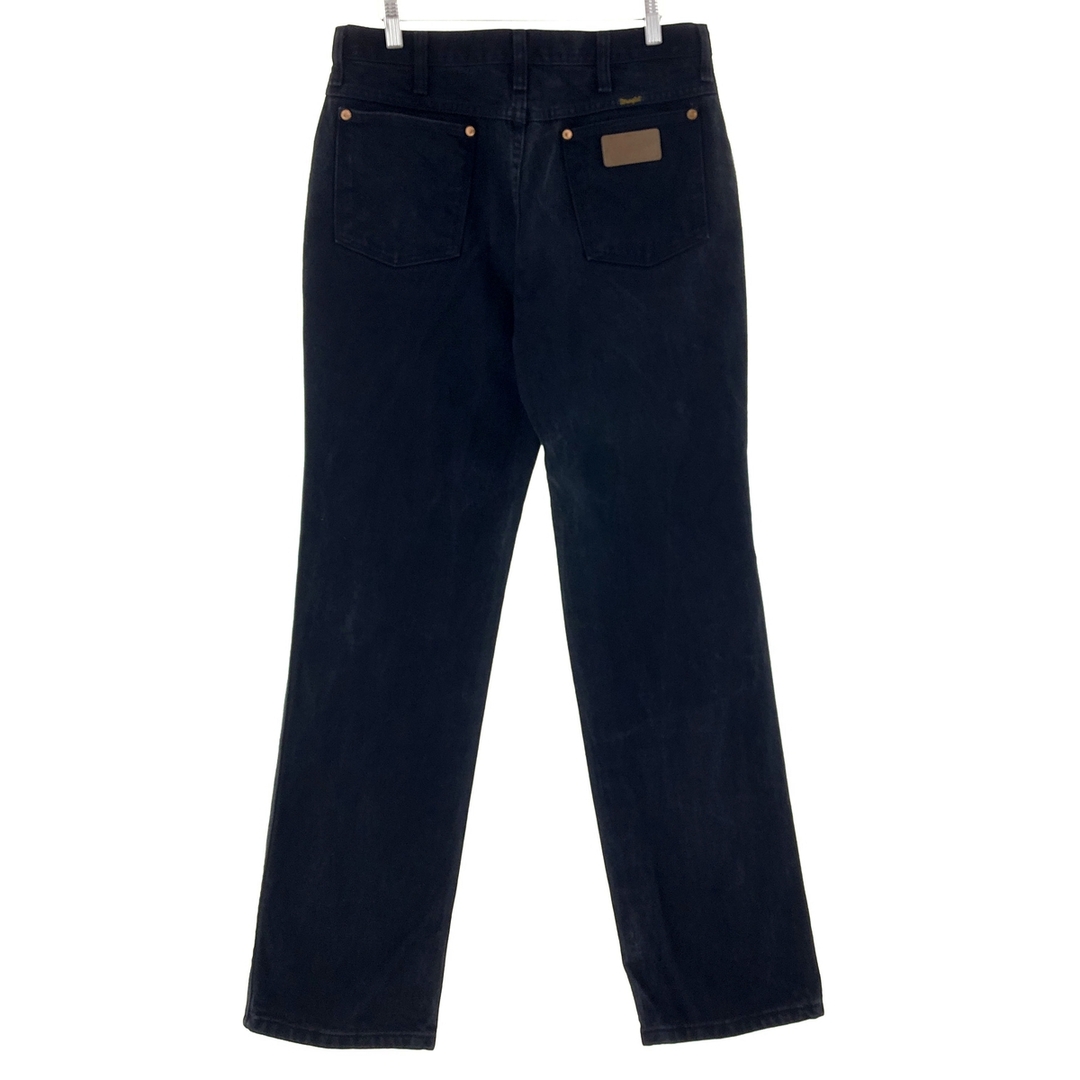 Wrangler(ラングラー)の古着 ラングラー Wrangler ブラックデニムパンツ メンズw33 /taa003802 メンズのパンツ(デニム/ジーンズ)の商品写真