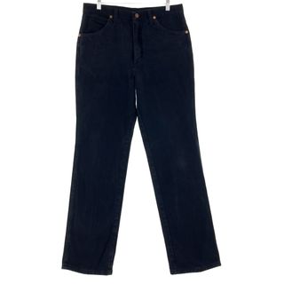 ラングラー(Wrangler)の古着 ラングラー Wrangler ブラックデニムパンツ メンズw33 /taa003802(デニム/ジーンズ)