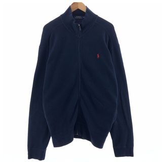 ラルフローレン(Ralph Lauren)の古着 ラルフローレン Ralph Lauren POLO RALPH LAUREN ドライバーズニットセーター メンズXL /eaa380924(ニット/セーター)