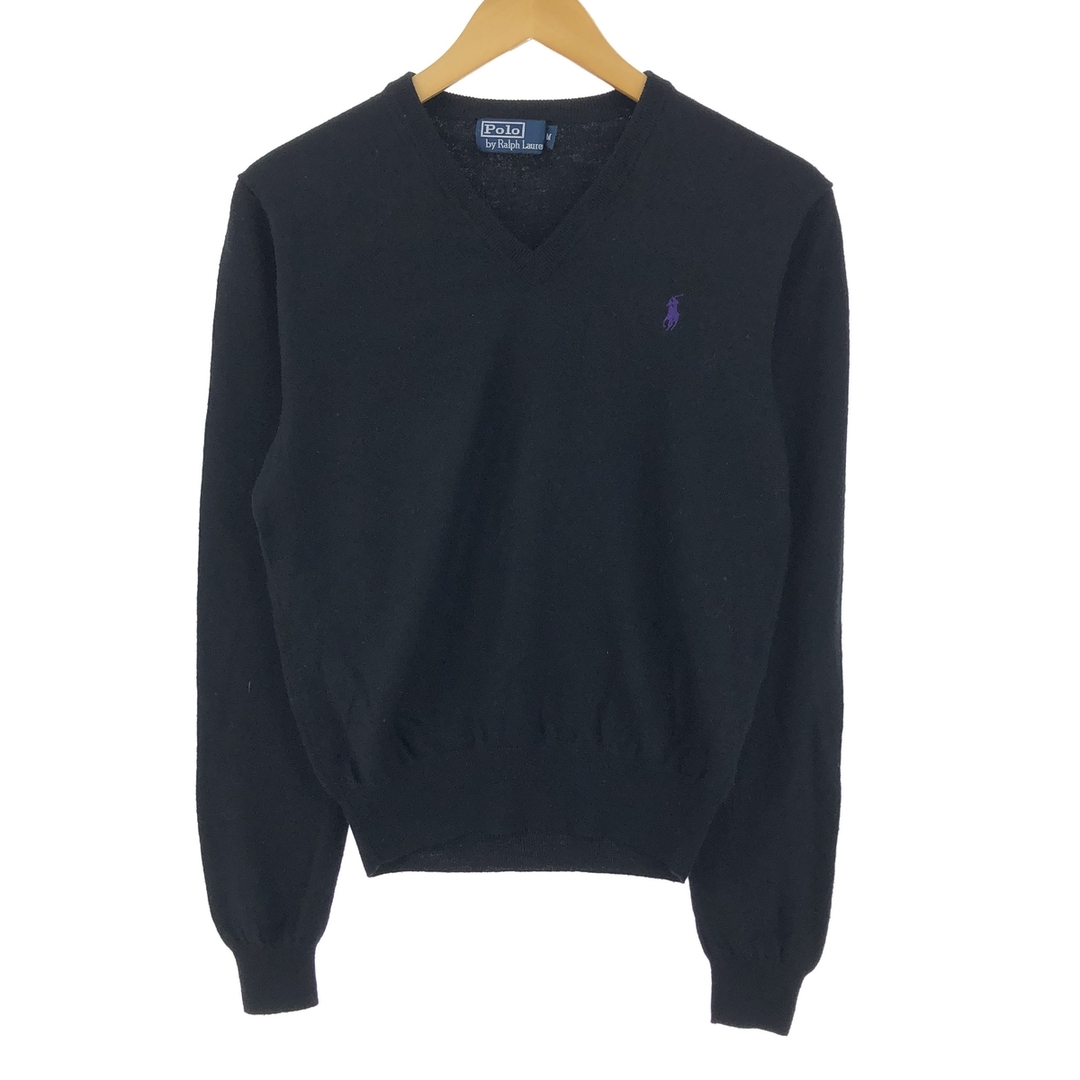 Ralph Lauren(ラルフローレン)の古着 ラルフローレン Ralph Lauren POLO by Ralph Lauren Vネック メリノウールニットセーター レディースM /eaa405683 レディースのトップス(ニット/セーター)の商品写真