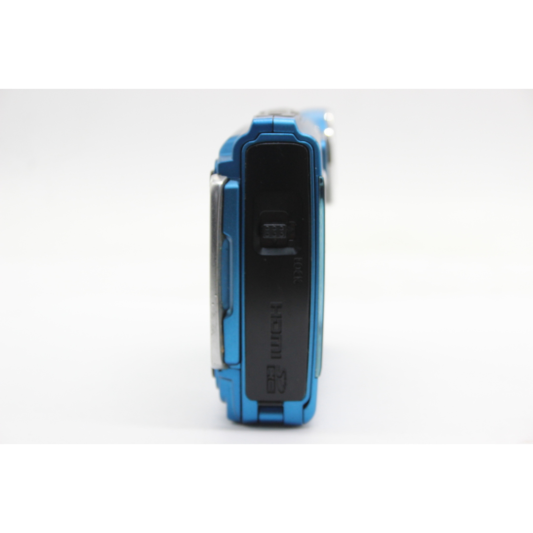 【美品 返品保証】 オリンパス Olympus μ Tough-3000 ブルー 3.6x バッテリー付き コンパクトデジタルカメラ  s4874 スマホ/家電/カメラのカメラ(コンパクトデジタルカメラ)の商品写真