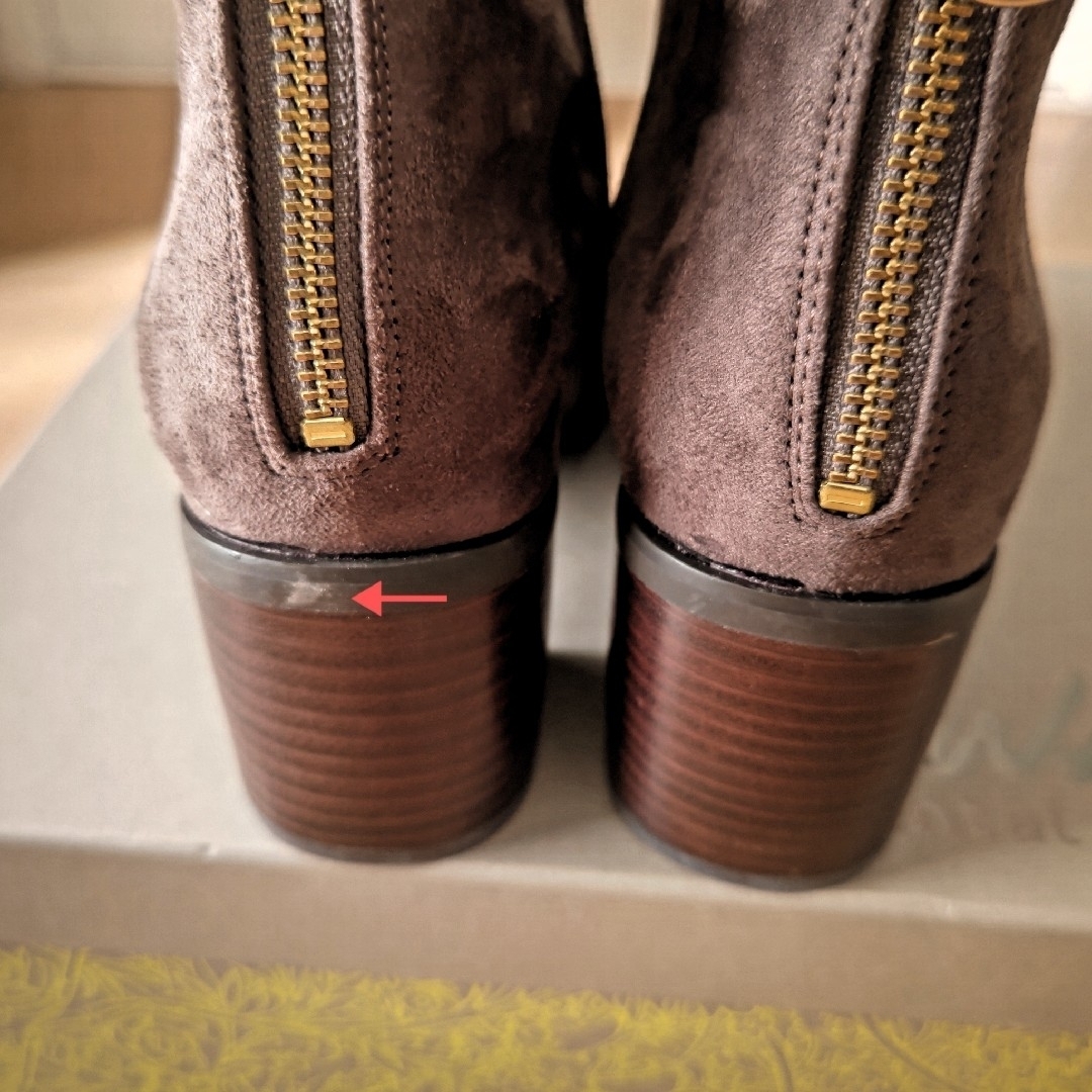 ORiental TRaffic(オリエンタルトラフィック)の新品！オリエンタルトラフィック バックジップブーツ レディースの靴/シューズ(ブーツ)の商品写真