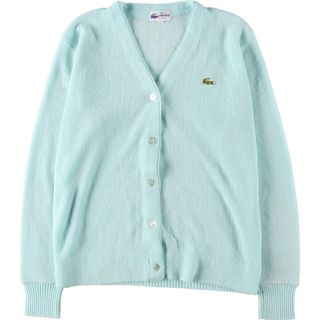 ラコステ(LACOSTE)の古着 90年代 ラコステ LACOSTE ニットカーディガン レディースXL ヴィンテージ /eaa405969(カーディガン)