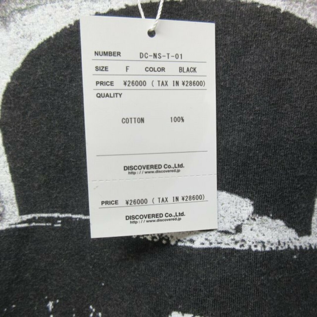 DISCOVERED(ディスカバード)のディスカバード タグ付き 近年 ニューズド 再構築 リメイク Tシャツ F メンズのトップス(Tシャツ/カットソー(半袖/袖なし))の商品写真