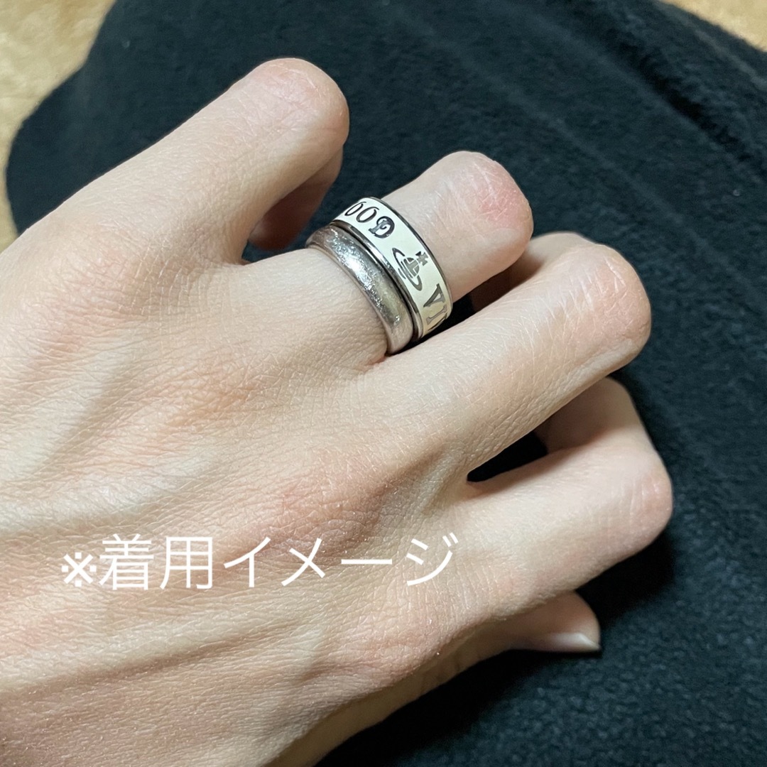 Vivienne Westwood(ヴィヴィアンウエストウッド)のヴィヴィアンウエストウッド　コンジットストリートリング レディースのアクセサリー(リング(指輪))の商品写真