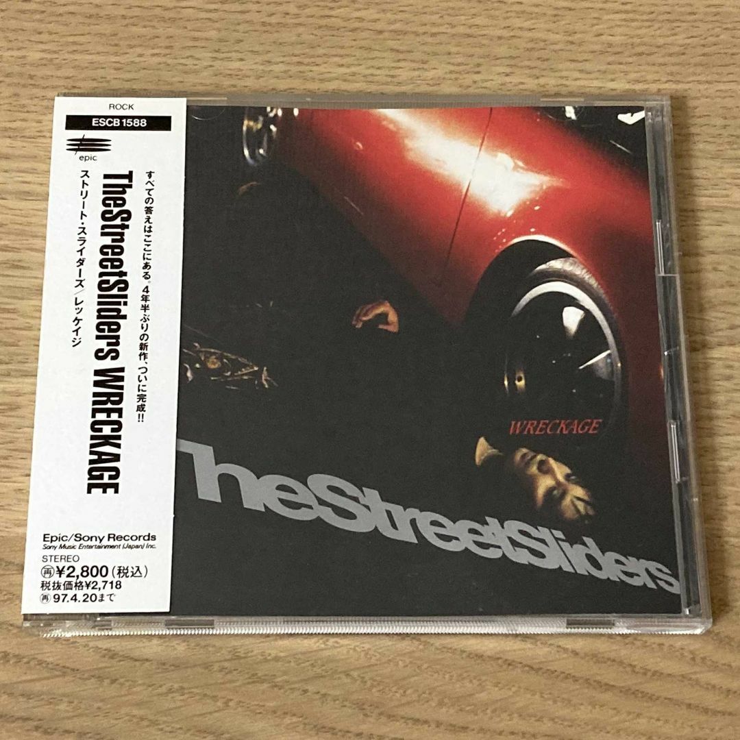 【CD】THE STREET SLIDERS／WRECKAGE エンタメ/ホビーのCD(ポップス/ロック(邦楽))の商品写真