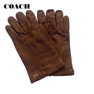 コーチ(COACH)のCOACH コーチ　レザー手袋(手袋)