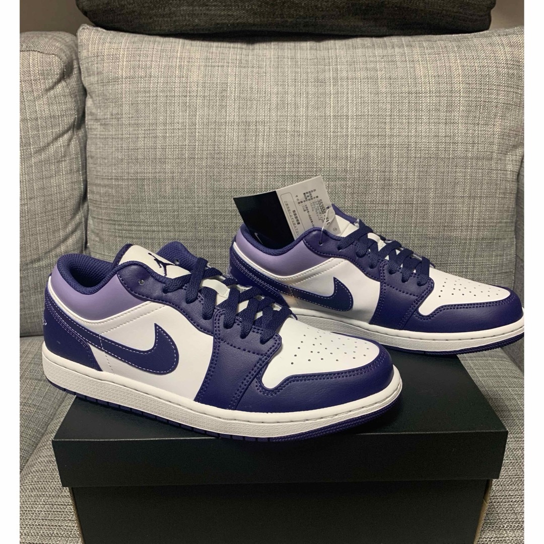 NIKE(ナイキ)の新品　NIKE エアージョーダン1Low "スカイJパープル" 27.0cm メンズの靴/シューズ(スニーカー)の商品写真