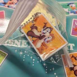 ディズニー(Disney)のチケット　キーチェーン　チップ　デール(キーホルダー)