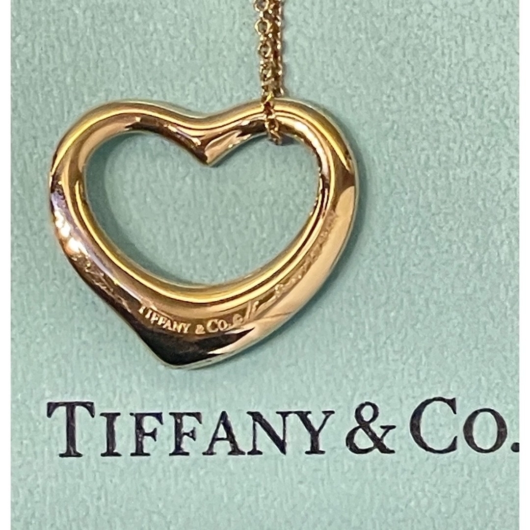 Tiffany & Co.(ティファニー)のTiffany ティファニー　オープンハート  ネックレス レディースのアクセサリー(ネックレス)の商品写真