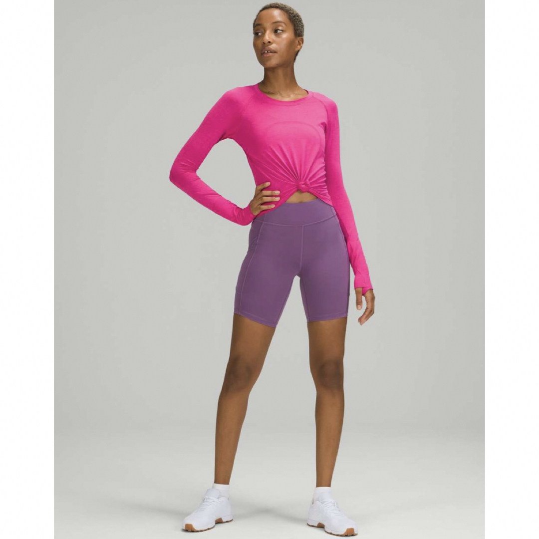 lululemon(ルルレモン)の新品ルルレモンSwiftly Tech Long Sleeve*Race(10) レディースのトップス(Tシャツ(長袖/七分))の商品写真