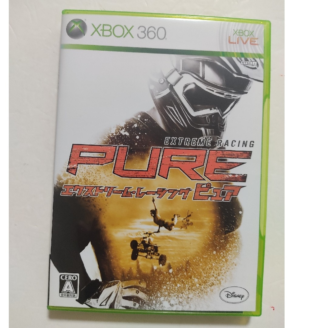 Xbox360(エックスボックス360)の[にんにん様専用]Xbox360エクストリーム・レーシング -PURE エンタメ/ホビーのゲームソフト/ゲーム機本体(家庭用ゲームソフト)の商品写真