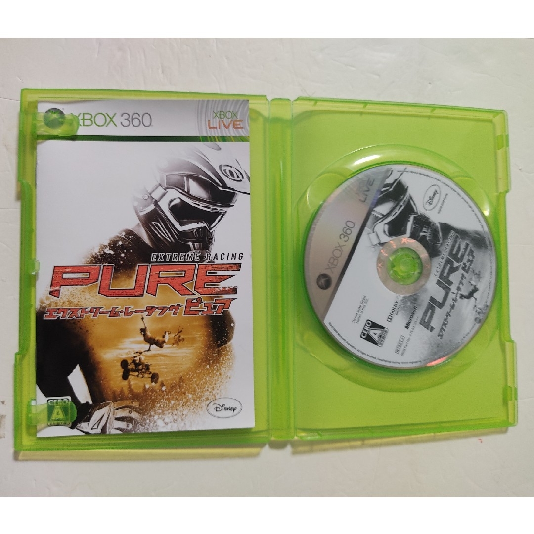 Xbox360(エックスボックス360)の[にんにん様専用]Xbox360エクストリーム・レーシング -PURE エンタメ/ホビーのゲームソフト/ゲーム機本体(家庭用ゲームソフト)の商品写真