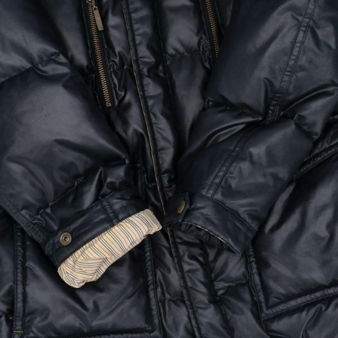 BURBERRY BLACKLABEL バーバリーブラックレーベル/ラクーンファーダウンジャケット BLK/BMP70-534-09/M/メンズアウター/BCランク/78【中古】 メンズのジャケット/アウター(ダッフルコート)の商品写真