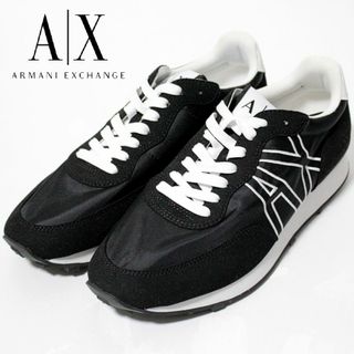 アルマーニエクスチェンジ(ARMANI EXCHANGE)の新品 A|X アルマーニエクスチェンジ サイドロゴ刺繍 スニーカー 28cm相当(スニーカー)