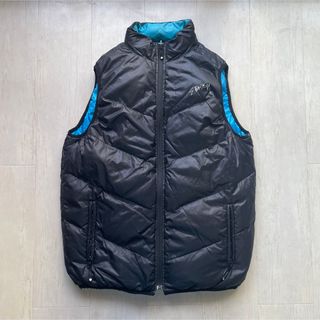 肉厚 Stussy ステューシー フード ダウン ベスト 黒身幅52cm - ダウン 肉厚 Stussy ステューシー フード ダウン ベスト 黒身幅52cm - ダウン
