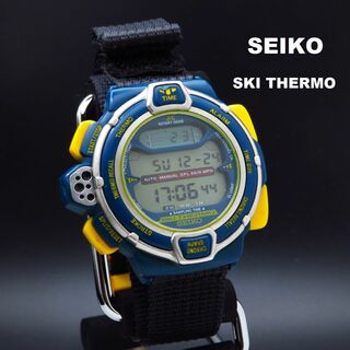 セイコー(SEIKO)のSEIKO SKI THERMO スキーサーモ デジタル腕時計 (腕時計(デジタル))