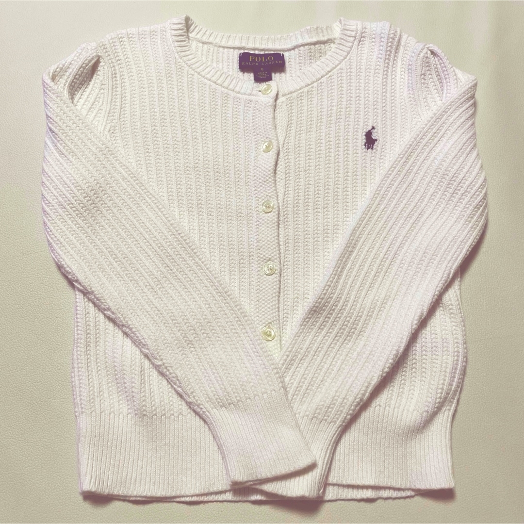 Ralph Lauren(ラルフローレン)のラルフローレン　女の子　カーディガン キッズ/ベビー/マタニティのキッズ服女の子用(90cm~)(カーディガン)の商品写真