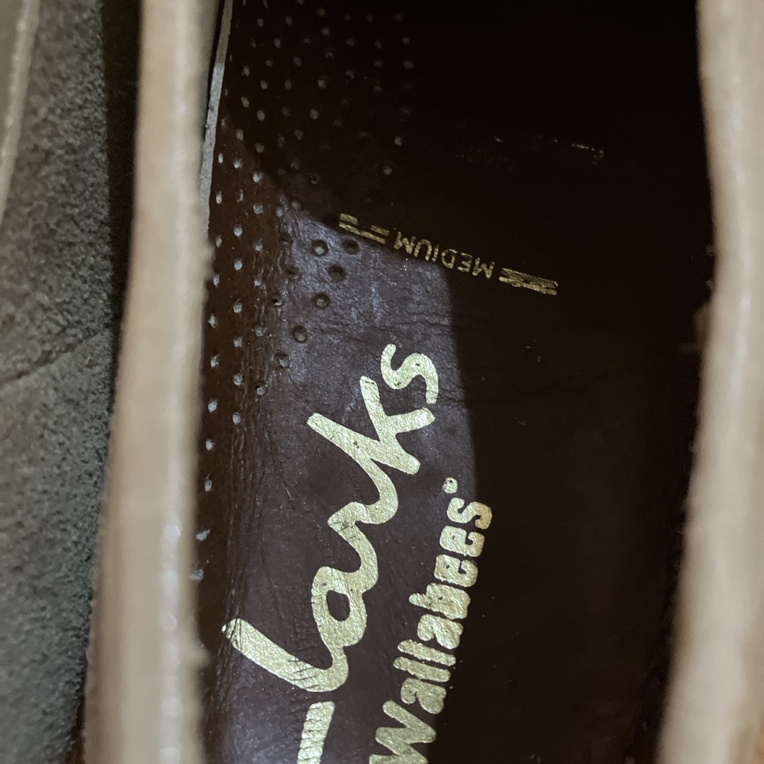 Clarks(クラークス)の美品 アイルランド製 クラークス ワラビー  箱付 vintage 90s メンズの靴/シューズ(ブーツ)の商品写真