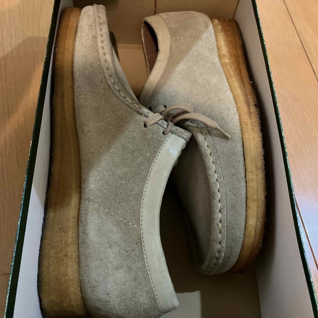 Clarks(クラークス)の美品 アイルランド製 クラークス ワラビー  箱付 vintage 90s メンズの靴/シューズ(ブーツ)の商品写真