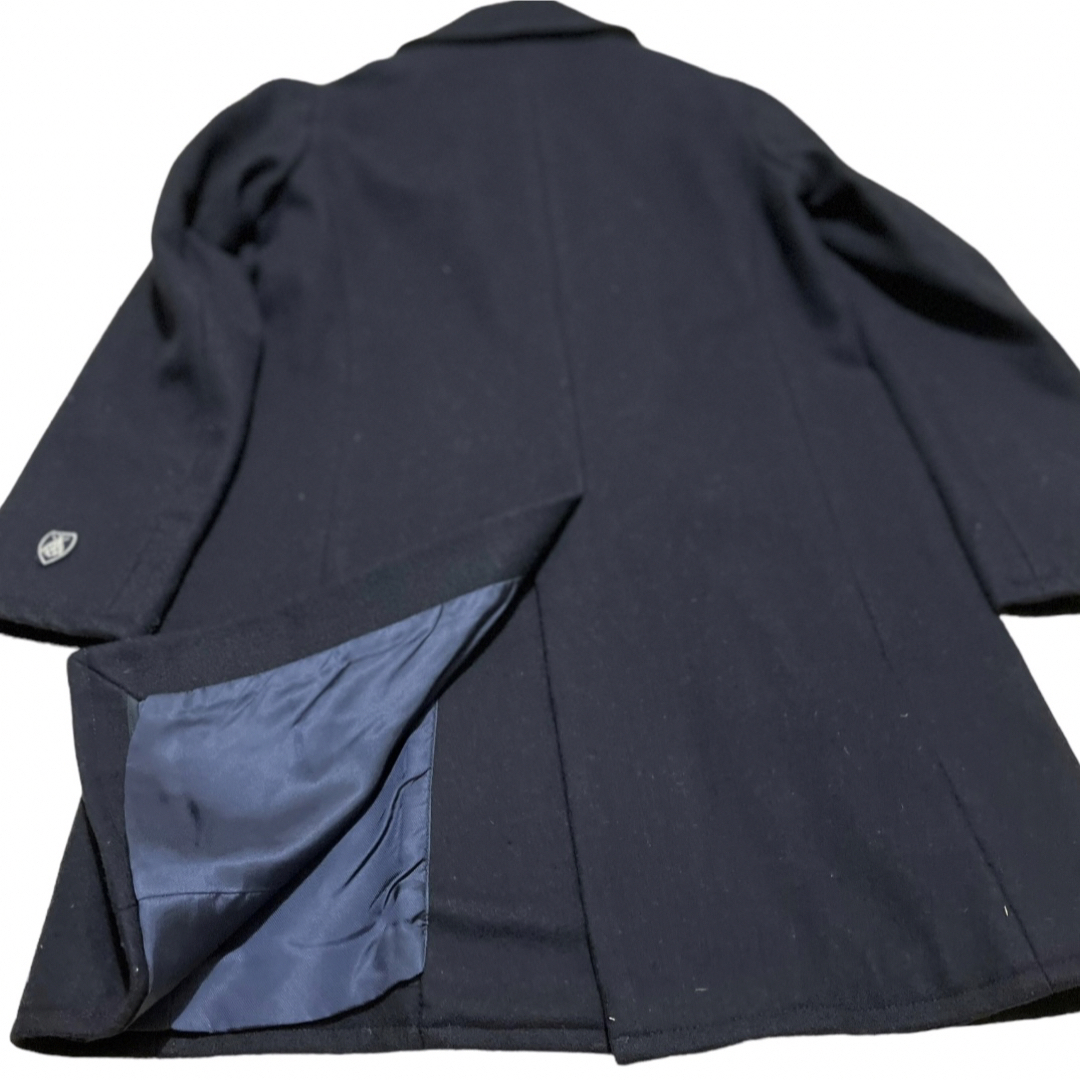 美品 オーシバル ORCIVAL ピーコート ネイビー 紺16(M相当) 美品 オーシバル ORCIVAL ピーコート ネイビー 紺16(M相当)