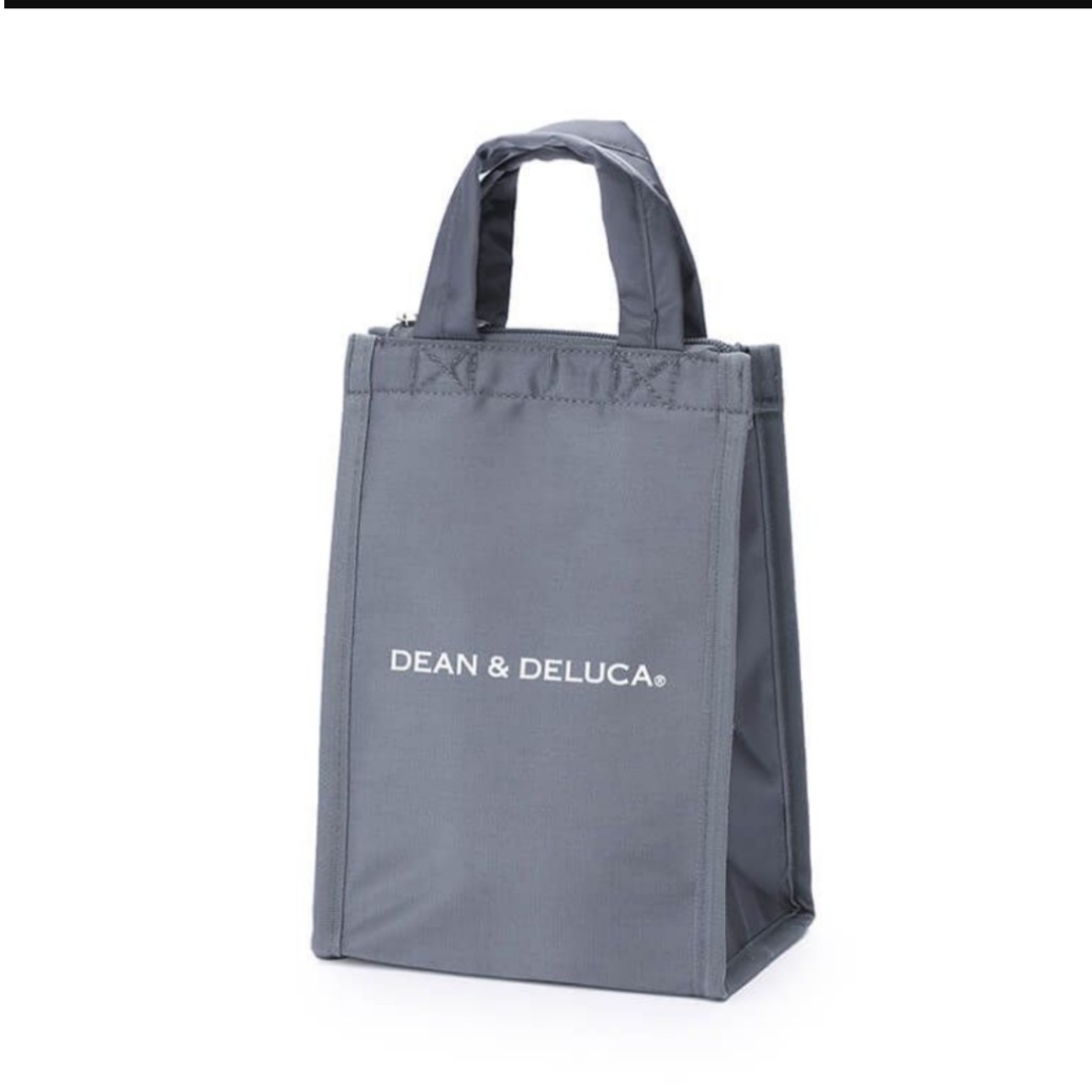 DEAN & DELUCA(ディーンアンドデルーカ)の正規品　ディーン＆デルーカ　保冷バッグ　Ｓ　グレー　＆　岡山限定　エコバッグ エンタメ/ホビーの雑誌(ファッション)の商品写真