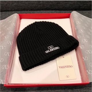 valentino garavani - 新品 Valentino ヴァレンティノ 刺ロゴ ウール