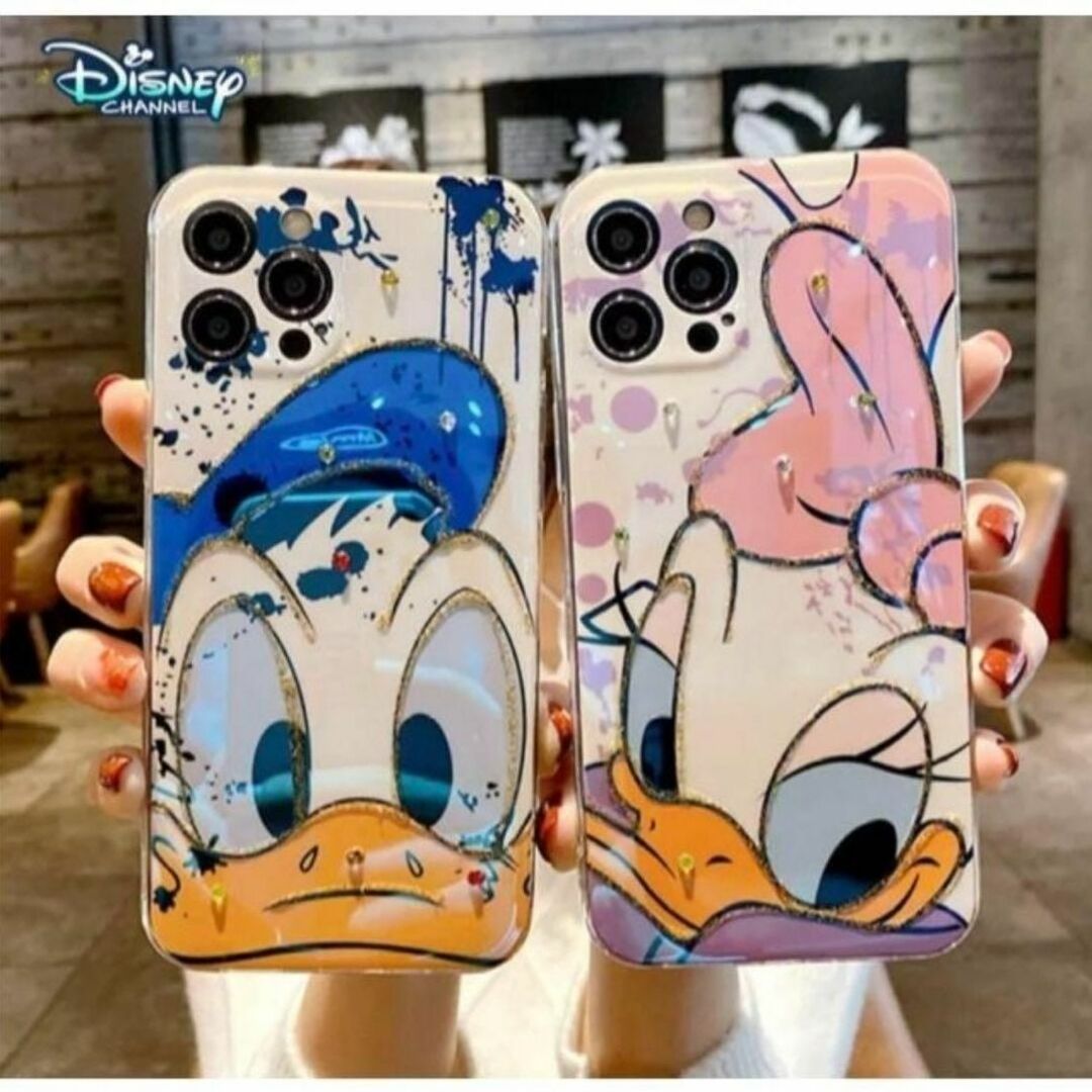 Disney(ディズニー)のiphone13Proケース ドナルド キラキラ スマホケース 韓国 ディズニー スマホ/家電/カメラのスマホアクセサリー(iPhoneケース)の商品写真