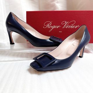 ロジェヴィヴィエ(ROGER VIVIER)のロジェヴィヴィエ　ハイヒール　パンプス　サンダル　ベルヴィヴィエ　靴　美品(ハイヒール/パンプス)