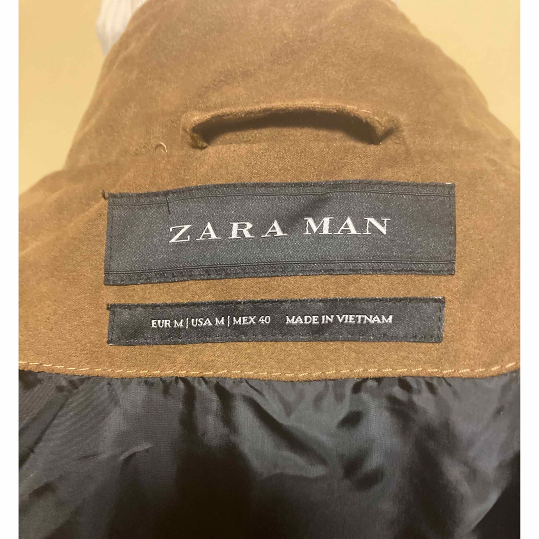 ZARA(ザラ)のZARA ザラ ライダースジャケット Lサイズ　メンズ アウター スエード調 メンズのジャケット/アウター(ライダースジャケット)の商品写真