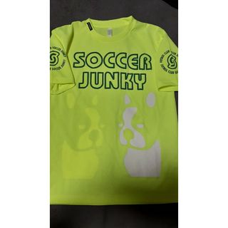 サッカージャンキー(soccer junky)のSOCSOCCERJUNKYサッカージャンキー蛍光イエロープラシャツ(ウェア)