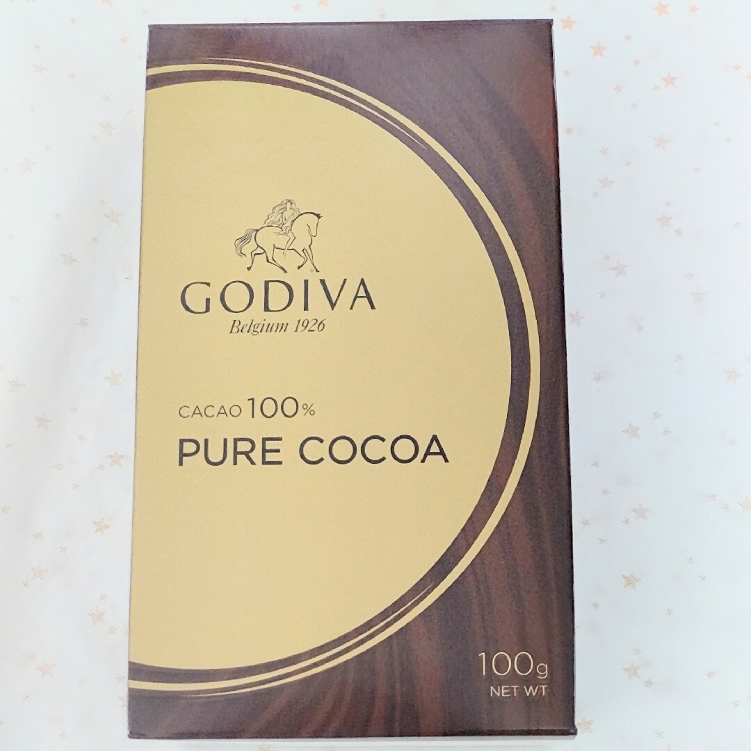 GODIVA(ゴディバ)のGODIVA ゴディバ ピュアココア 100g×3箱 計300g 食品/飲料/酒の飲料(その他)の商品写真