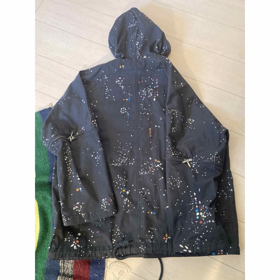 UNUSED(アンユーズド)のMASU "SEPARATE GALAXY PARKA" - BLACK M メンズのトップス(パーカー)の商品写真