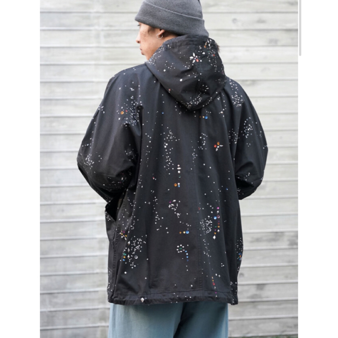 UNUSED(アンユーズド)のMASU "SEPARATE GALAXY PARKA" - BLACK M メンズのトップス(パーカー)の商品写真