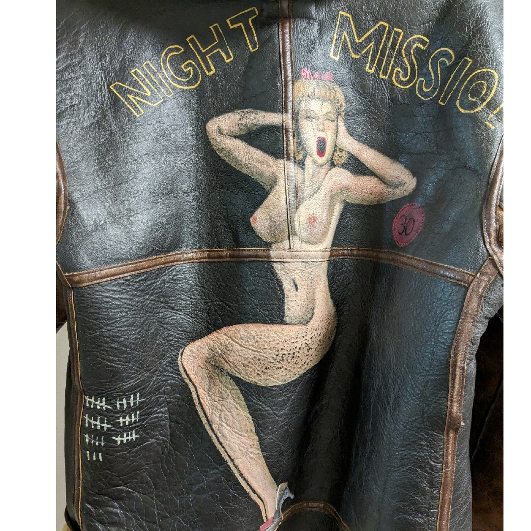 AVIREX(アヴィレックス)のAVIREX B3 jacket Vintage『Night Mission』 メンズのジャケット/アウター(フライトジャケット)の商品写真