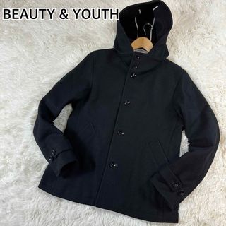 ビューティアンドユースユナイテッドアローズ(BEAUTY&YOUTH UNITED ARROWS)のB&Y United ArrowsメルトンフードコートダッフルPジャケット(ピーコート)