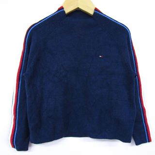 トミーヒルフィガー(TOMMY HILFIGER)のトミーヒルフィガー 長袖セーター 袖ライン キッズ 男の子用 104サイズ ネイビー TOMMY HILFIGER(ニット)