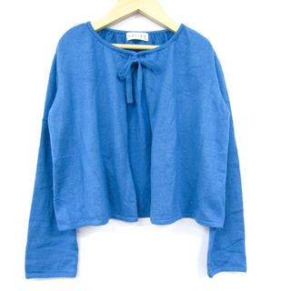 セリーヌ(celine)のセリーヌ 長袖セーター カシミヤ混 日本製 キッズ 女の子用 130サイズ ブルー CELINE(ニット)