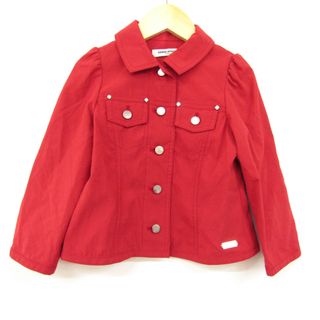 ソニアリキエル(SONIA RYKIEL)のソニアリキエル ジャケット 日本製 アウター キッズ 女の子用 100サイズ レッド Sonia Rykiel(ジャケット/上着)