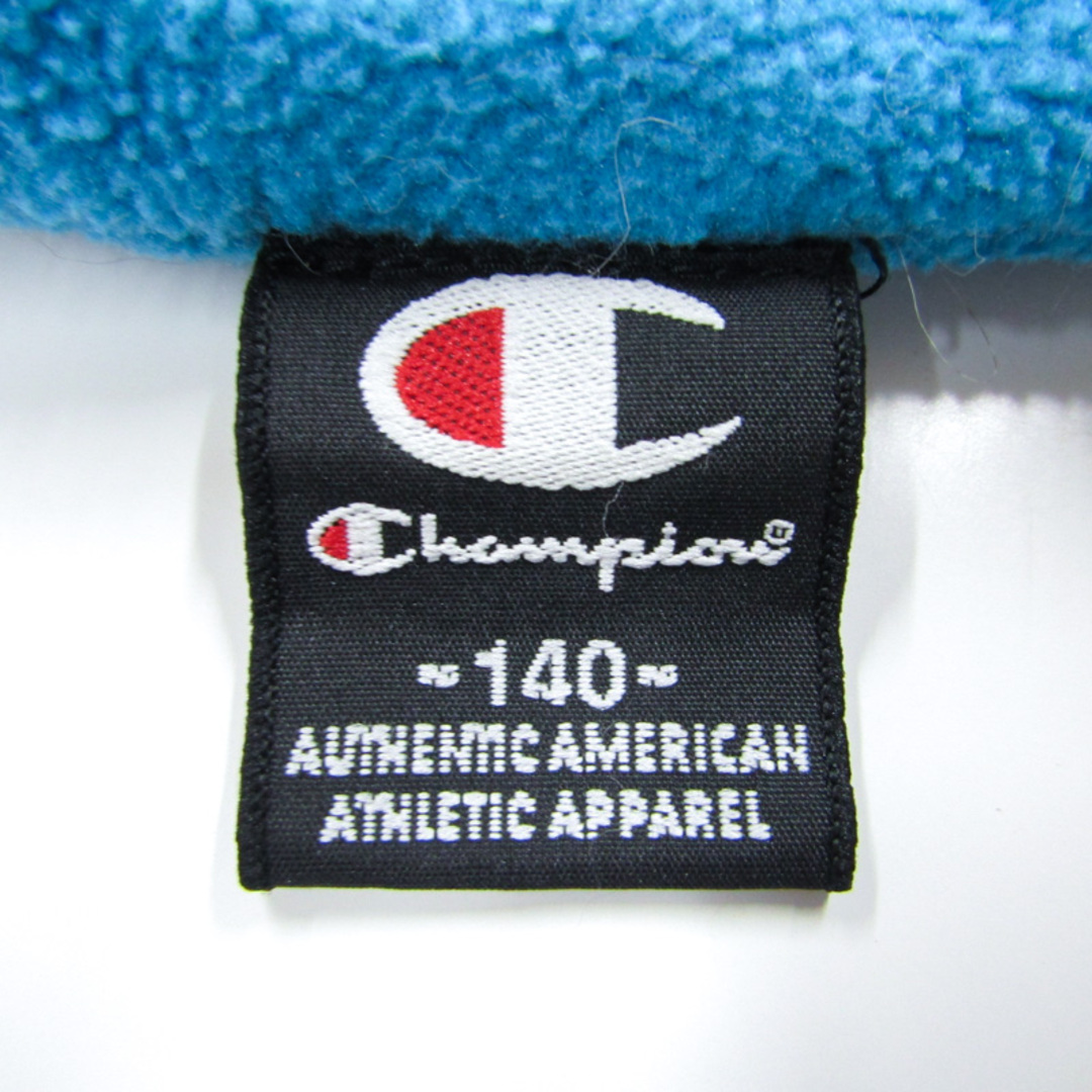 Champion(チャンピオン)のチャンピオン ナイロンジャケット ジャンパー 裏ボア アウター キッズ 男の子用 140サイズ ブラック Champion キッズ/ベビー/マタニティのキッズ服女の子用(90cm~)(ジャケット/上着)の商品写真