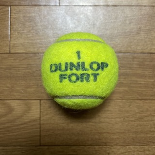 ダンロップ(DUNLOP)のダンロップテニスボール　1個　送料無料　1番(ボール)