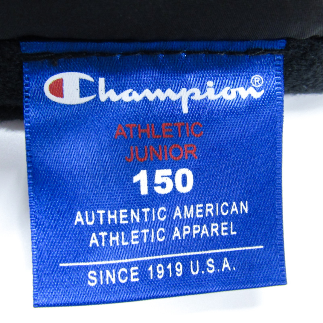 Champion(チャンピオン)のチャンピオン ナイロンジャケット ジャンパー アウター キッズ 男の子用 150サイズ ブラック Champion キッズ/ベビー/マタニティのキッズ服女の子用(90cm~)(ジャケット/上着)の商品写真